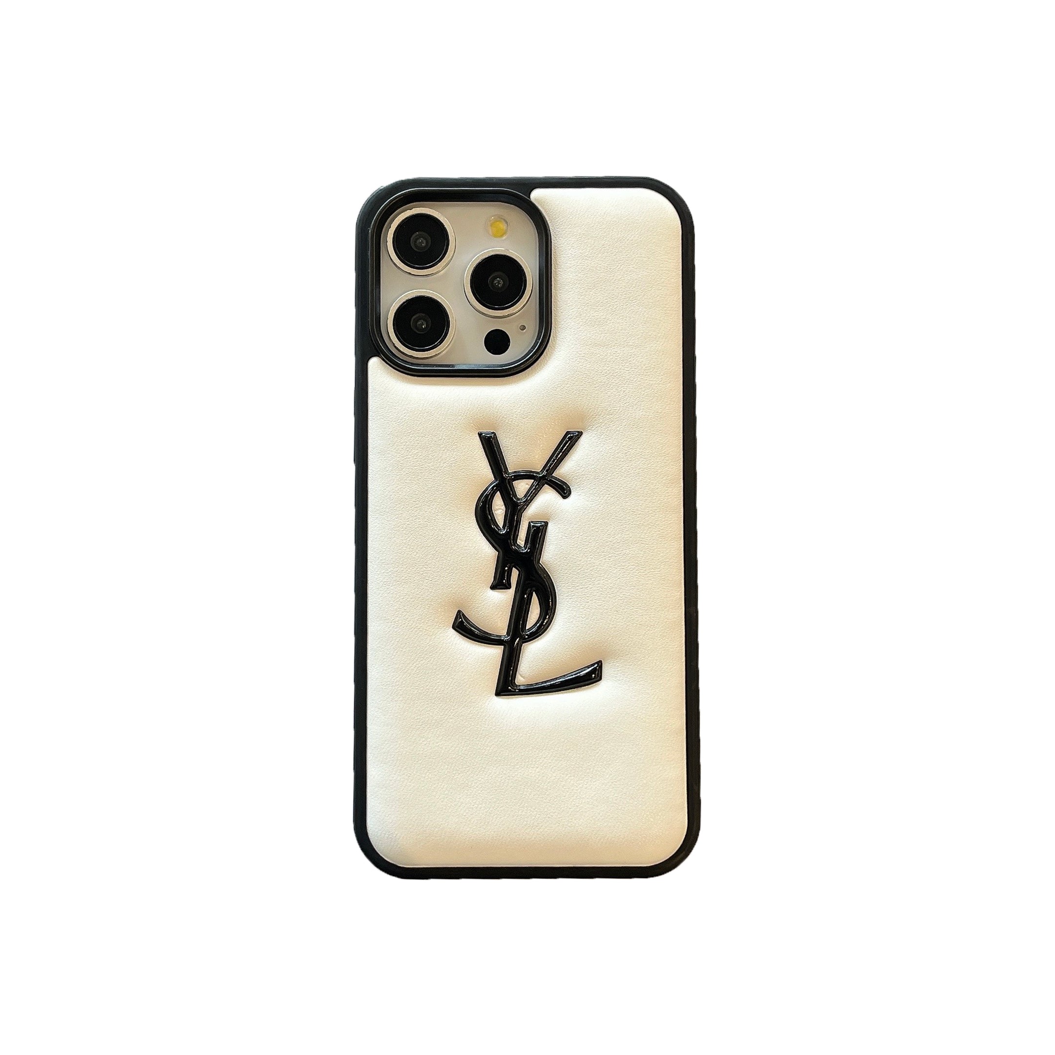 "LV" SOLID COLORS IPHONE CASES
