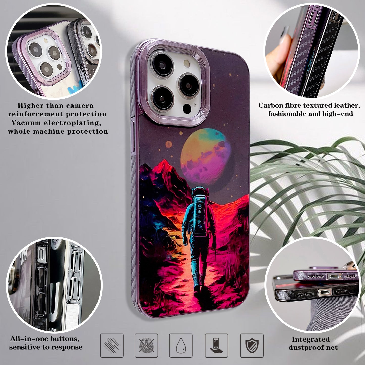 Etui na iPhone'a Planet A45 A46