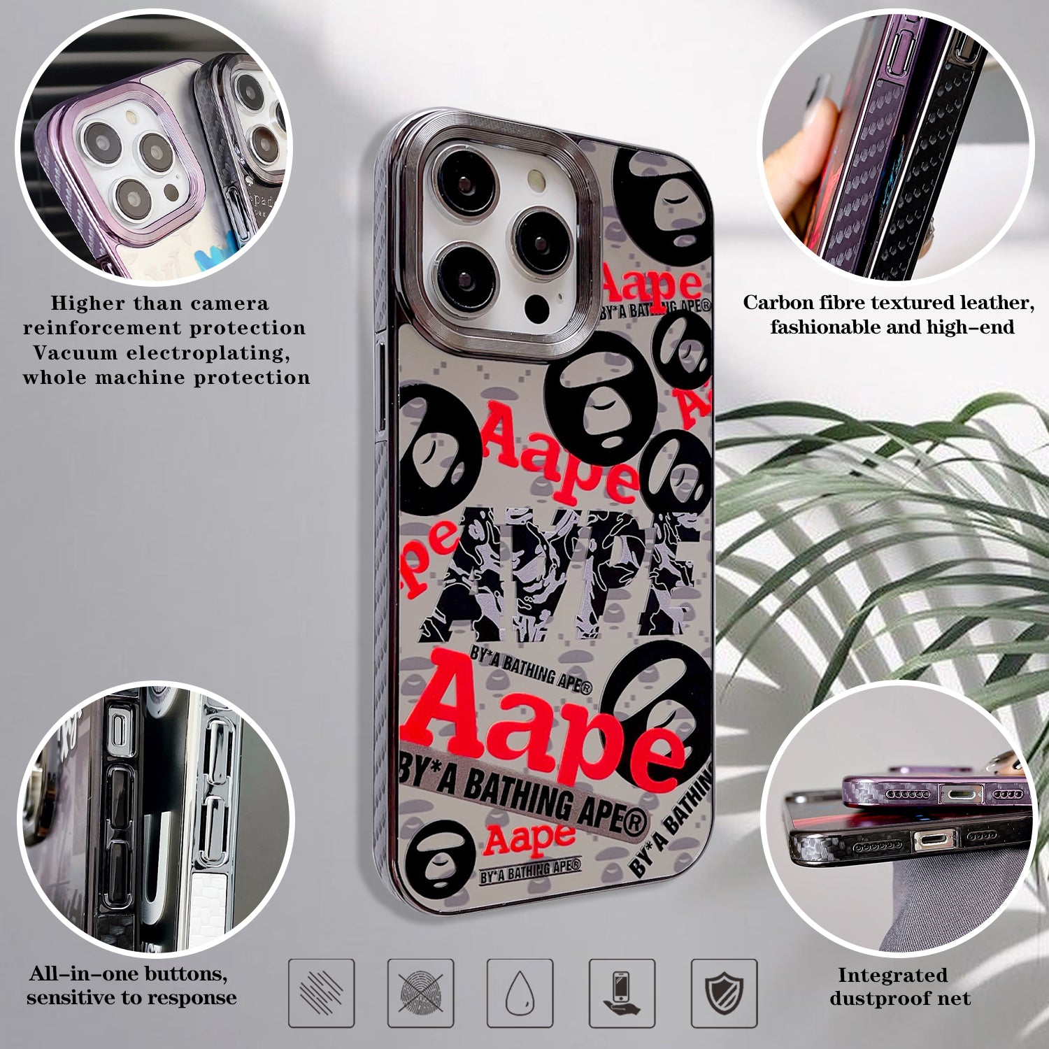 AAPE Ape iPhone case A25  A26
