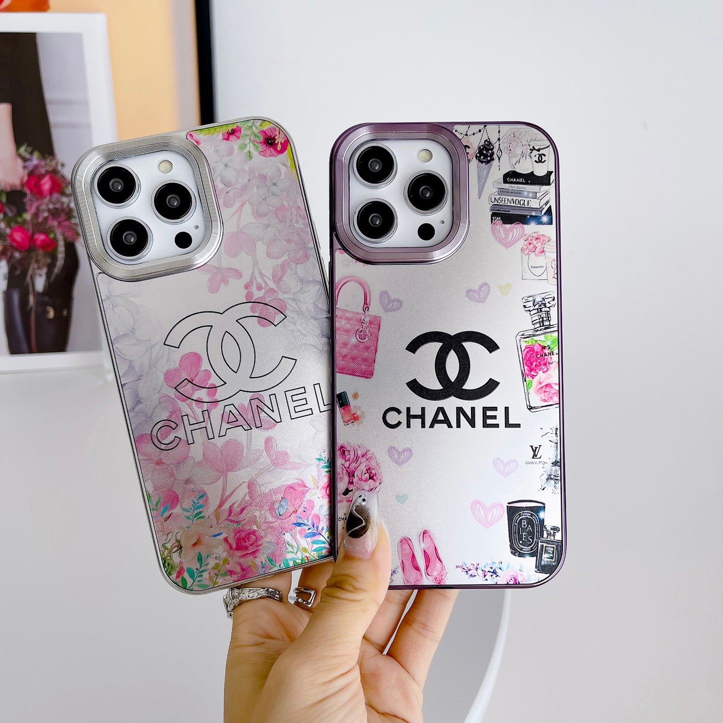 Capa Chanel para iPhone A41 A42