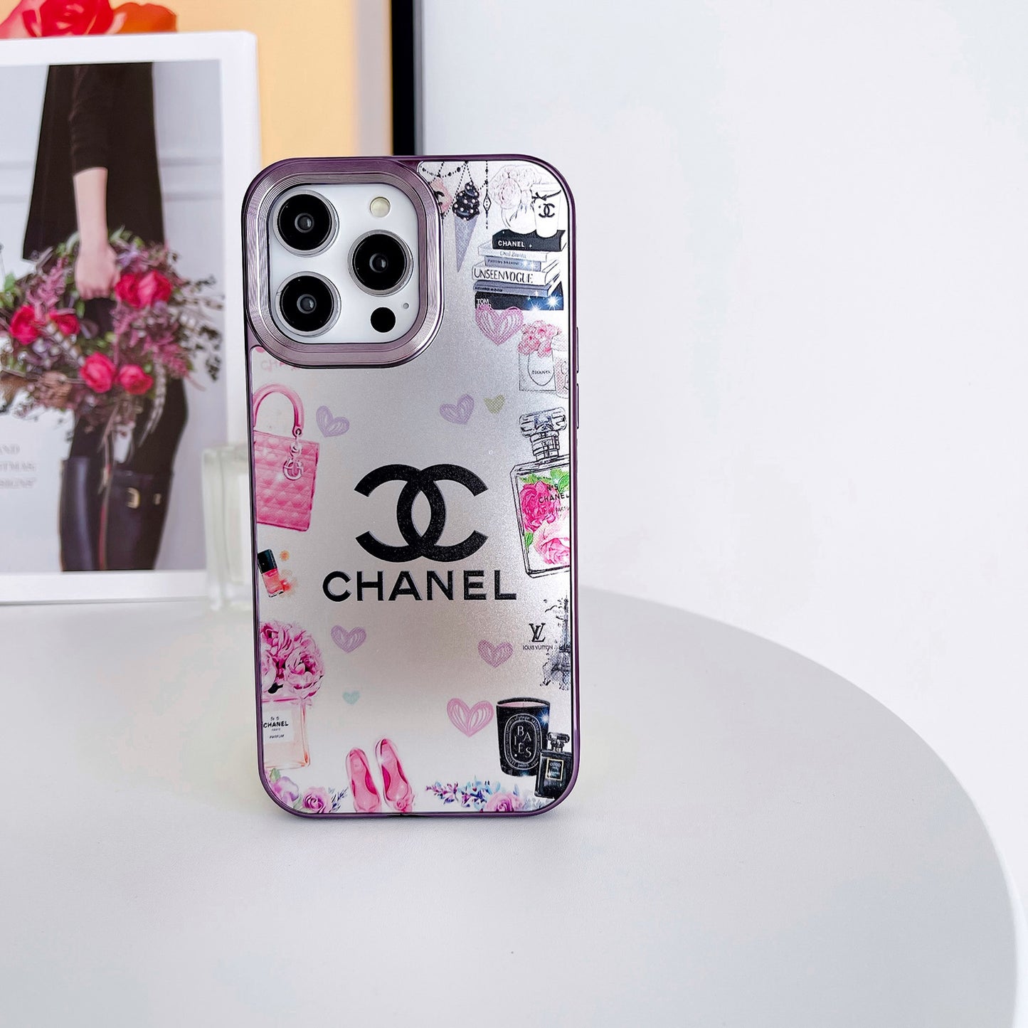 Capa Chanel para iPhone A41 A42