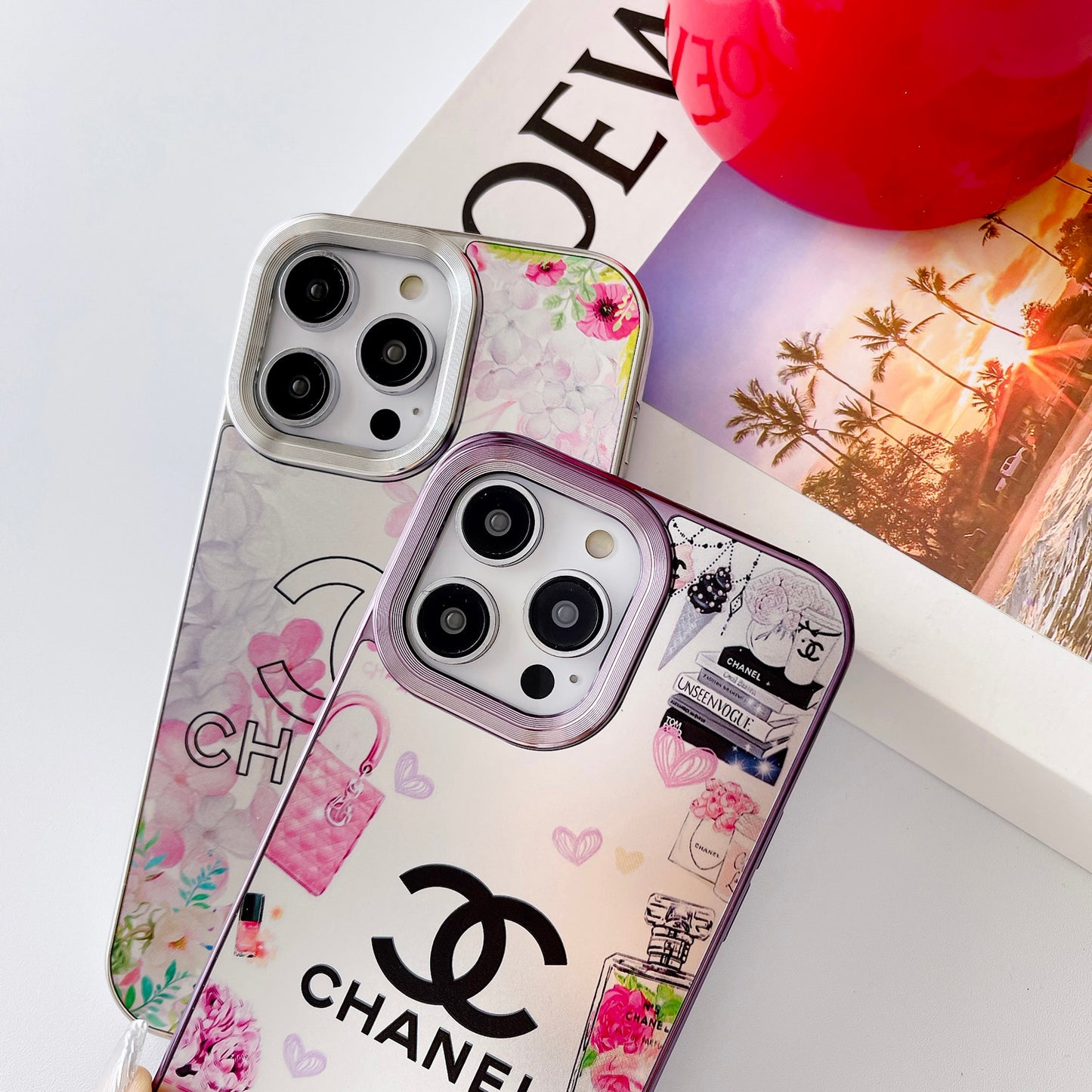 Capa Chanel para iPhone A41 A42