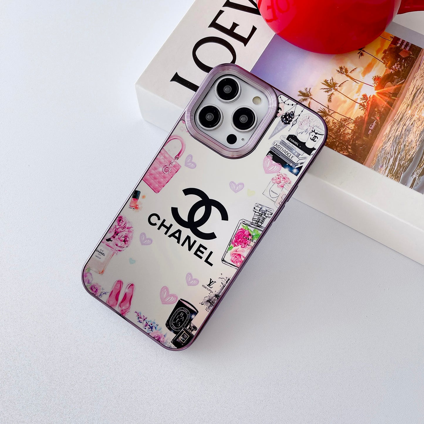 Capa Chanel para iPhone A41 A42