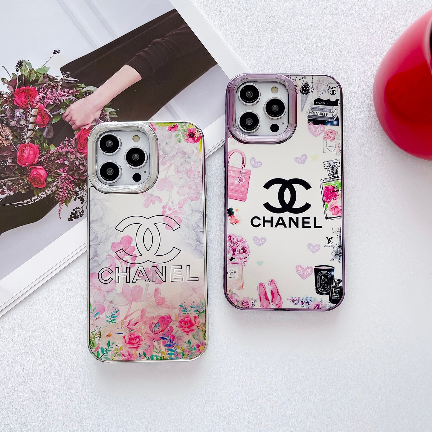 Capa Chanel para iPhone A41 A42